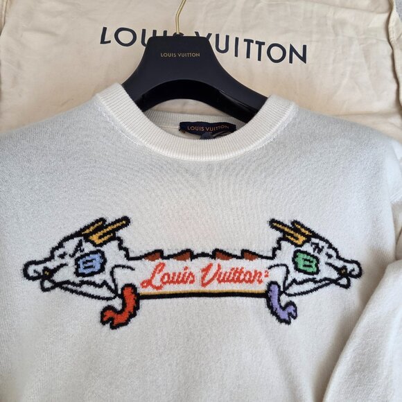 Louis Vuitton 100 % Cashmere Sweaters by Virgil Abloh - Picture 13 of 16